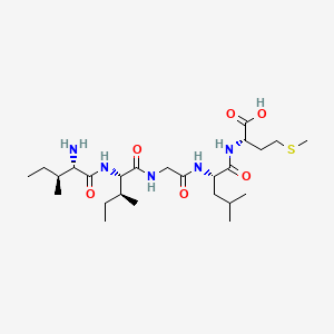 Chemical structure of β-Amyloid 31-35