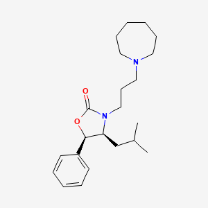 Chemical structure of Ipenoxazone (MLV-6976)