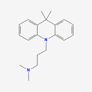 Chemical structure of Dimetacrine