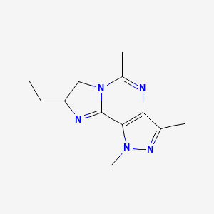 Chemical structure of CI-943 ((±)-CI-943)