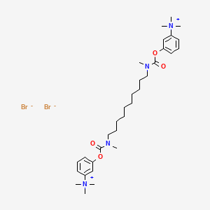 Chemical structure of Demecarium Bromide