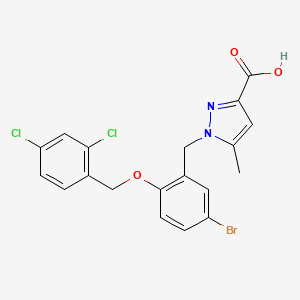 Chemical structure of EP1-antanoist-1