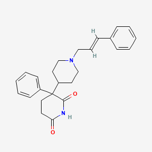 Chemical structure of Cinperene