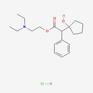 Chemical structure of Cyclodrine hydrochloride