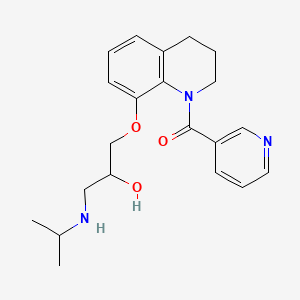 Chemical structure of Nicainoprol