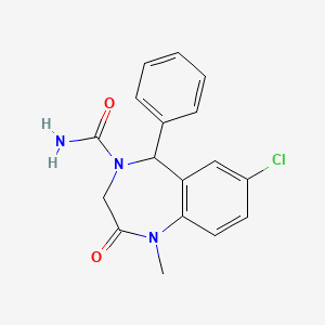 Chemical structure of Uxepam