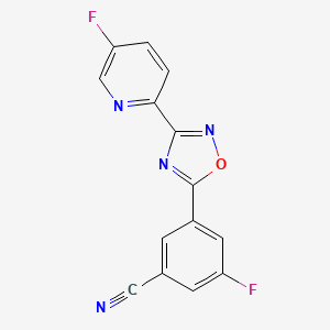 Chemical structure of AZD 9272