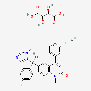 Chemical structure of LNK754