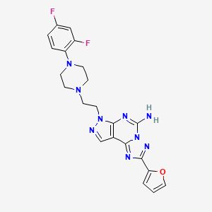 Chemical structure of Sch412348