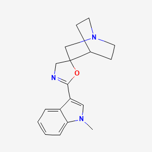 Chemical structure of 5-HT3 antagonist 2