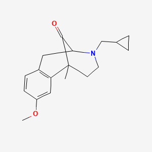 Chemical structure of Opioid receptor modulator 1