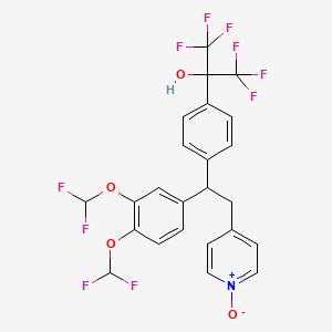 Chemical structure of L791943