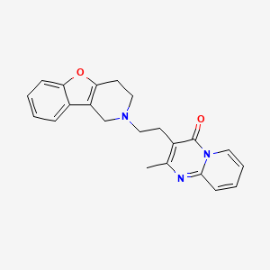 Chemical structure of Lusaperidone
