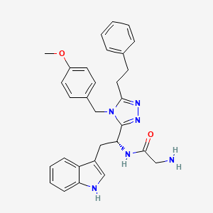 Chemical structure of JMV 2959