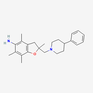 Chemical structure of Lipid peroxidation inhibitor 1