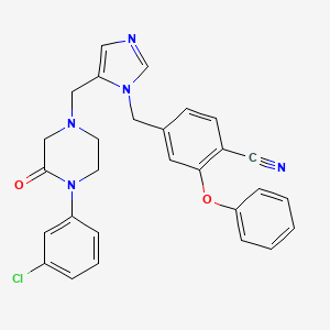 Chemical structure of Prenyl-IN-1