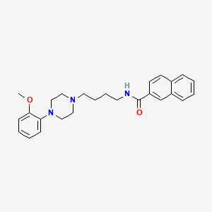 Chemical structure of BP 897