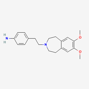 Chemical structure of Verilopam