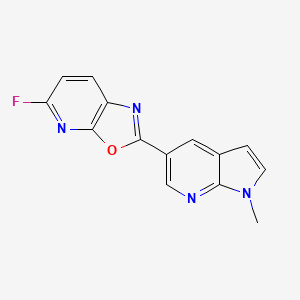 Chemical structure of MK-3328