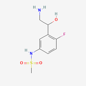 Chemical structure of Urinary Incontinence-Targeting Compound 1