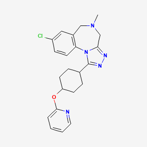 Chemical structure of Balovaptan