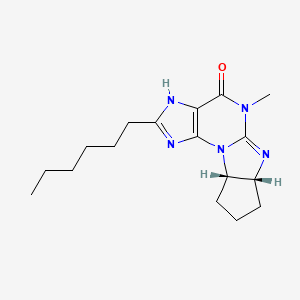 Chemical structure of Sch59498