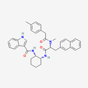Chemical structure of MEN11467