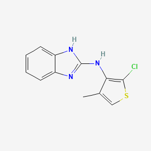 Chemical structure of NHE3-IN-1