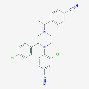 Chemical structure of CB1 antagonist 1