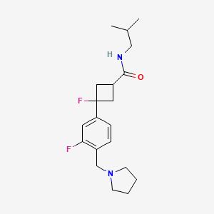 Chemical structure of H3 receptor antagonist 1