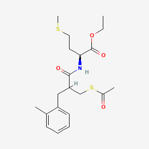 Chemical structure of Sch-42495 racemate