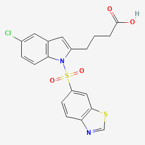Chemical structure of Lanifibranor