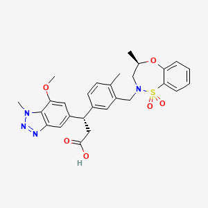Chemical structure of KI696