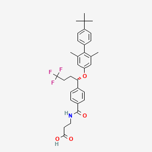 Chemical structure of Adomeglivant