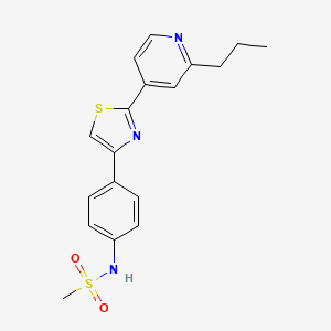 Chemical structure of FGH10019