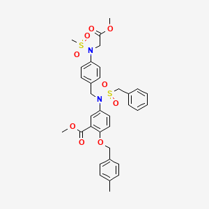 Chemical structure of PTP1B-IN-2