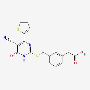 Chemical structure of TES-1025