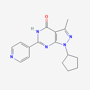 Chemical structure of Win 58237