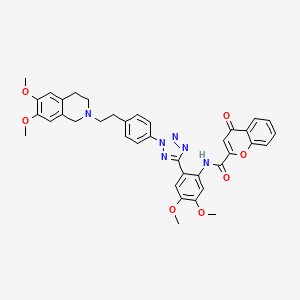 Chemical structure of Encequidar