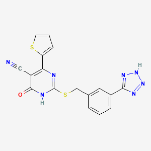 Chemical structure of TES-991