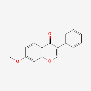 Chemical structure of 7-Methoxyisoflavone