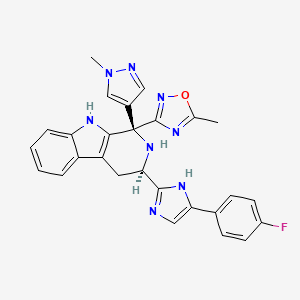 Chemical structure of MK-4256
