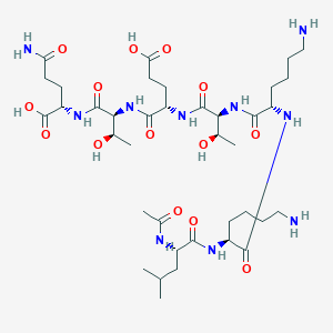 Chemical structure of TB500