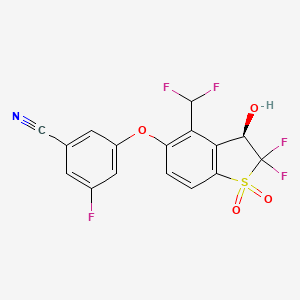 Chemical structure of HIF-2α-IN-1