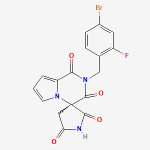Chemical structure of Ranirestat