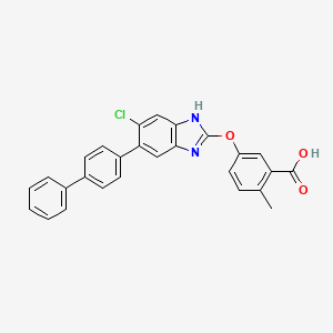 Chemical structure of MK-3903