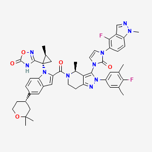 Chemical structure of Orforglipron