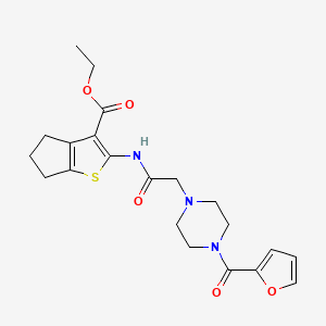 Chemical structure of GLX351322
