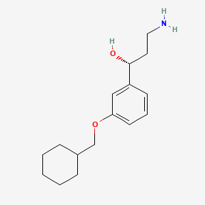 Chemical structure of Emixustat