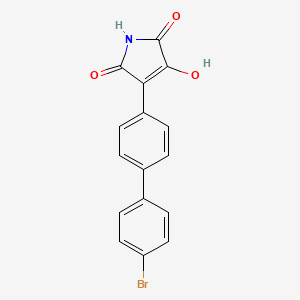 Chemical structure of Glycolic acid oxidase inhibitor 1
